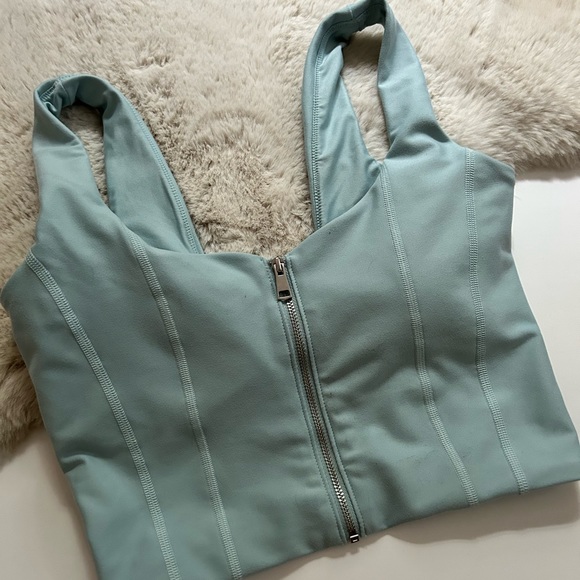 your personal best Other - Your Personal Best (YPB) zip up baby blue bra size medium